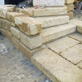 Treppe aus Naturstein